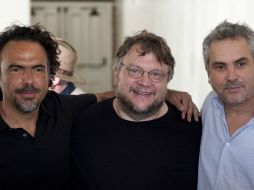 Iñárritu, Del Toro y Cuarón, los conocidos como los 'tres amigos'. AP / ARCHIVO