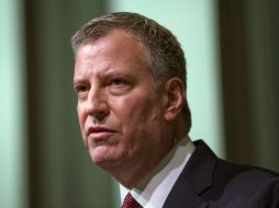 Bill de Blasio dijo que las familias de los dos policías están sufriendo un atroz dolor. AP / K. Hagen