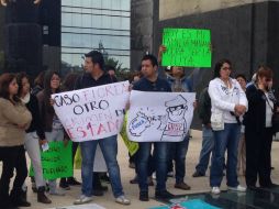 Los inconformes protestarán por la disolución y liquidación de la citada empresa. TWITTER / @Nataly_Ji