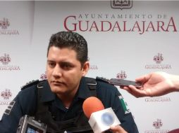Juan Pablo Sánchez informa que se reforzará la presencia policíaca con elementos en moto, bicicleta y patrulla. EL INFORMADOR /