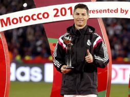 CR7 ganó la Champions y el Mundial de Clubes con Real Madrid. EFE / ARCHIVO