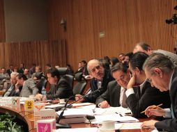 La sesión extraordinaria con carácter de urgente inicia a las 8:00 horas en las instalaciones centrales. NTX / G. Granados