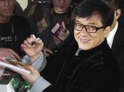 El escándalo es particularmente vergonzoso para Jackie Chan, pues fue embajador antidrogas en 2009. AP / A. Y. Soong