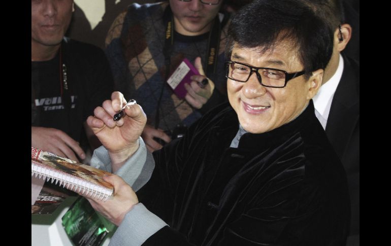 El escándalo es particularmente vergonzoso para Jackie Chan, pues fue embajador antidrogas en 2009. AP / A. Y. Soong