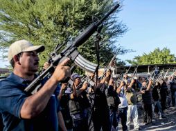 Las autodefensas aseguran que su intención es limpiar de ''lacras'' al ayuntamiento y al municipio de Aquila. SUN / ARCHIVO