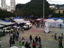 Esta jornada de protesta se reporta sin mayores incidentes. SUN / RDB