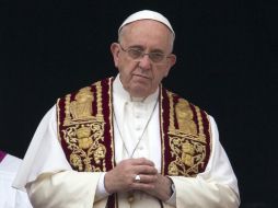 El Papa Francisco durante el mensaje de Navidad en el Vaticano. AFP /