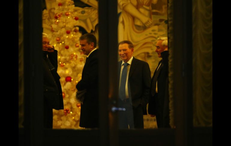 Sesión de las negociaciones de paz celebrada el 24 de diciembre. AP / S. Grits