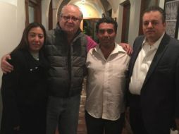 David Martínez fue liberado a pocos días del conocimiento de su secuestro. TWITTER / @gracoramirez