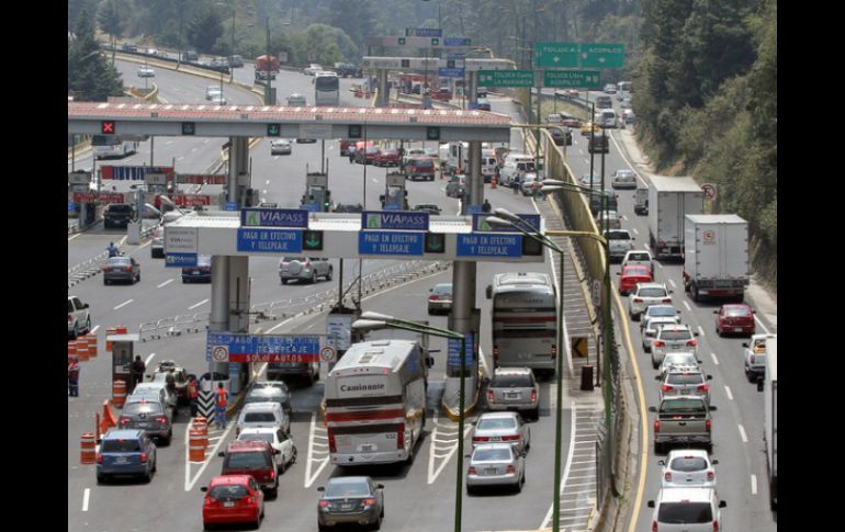 La Policía Federal anuncia en su cuenta de Twitter que ya concluyó la protesta y solicitan precaución a los automovilistas. NTX / ARCHIVO