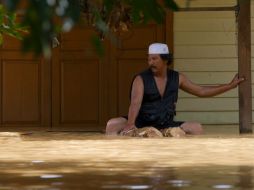 Al menos cinco personas han muerto en estas inundaciones, las peores en décadas. AFP / P. Chepa