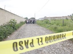 Los agentes investigadores se dieron a la tarea de recabar indicios. EL INFORMADOR / ARCHIVO