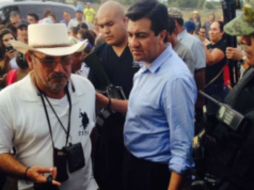 Antes de ser detenido, Mora pidió que le permitieran terminar el último rosario de su hijo Manuel. ESPECIAL / La Voz de Michoacán