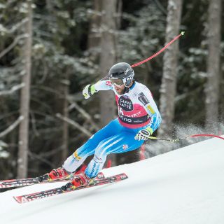 Ganong se estrena con victoria en el descenso de Santa Caterina