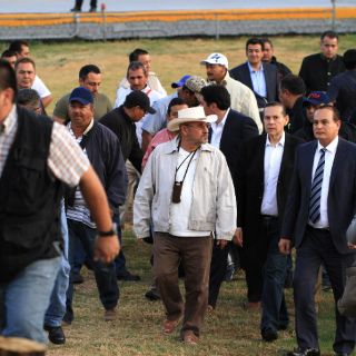 La CEDH visita a Hipólito Mora en penal