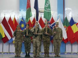 A finales de 2016, sólo se mantendrá un contingente residual para proteger la embajada en Kabul. AP / M. Hossaini