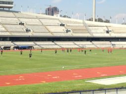 El partido se juega a puerta cerrada en el estadio Olímpico Universitario. TWITTER / @ClubTiburones