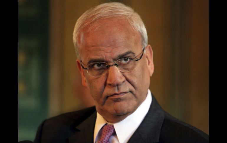 El negociador palestino, Saeb Erekat, dijo que el borrador de la resolución sería enviado al Consejo de Seguridad el lunes. EFE / ARCHIVO