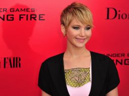 Además, la actual ganadora del Oscar disfrutó de una rebanada de pizza. AFP / ARCHIVO