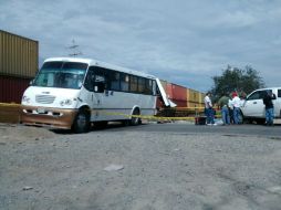 Aparentemente el chofer del camión intentó ganarle el paso al tren. EL INFORMADOR / ARCHIVO