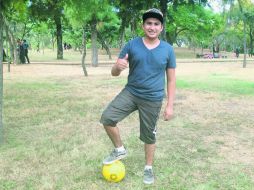 Jesús Eduardo disfruta realizar alguna actividad física, pues así dice sentirse satisfecho por estar mejor físicamente. EL INFORMADOR / R. Alarcón