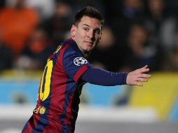 'Messi', ayuda a entender como la determinación que llevó a un niño de Rosario hasta la elite del futbol mundial. AFP / ARCHIVO