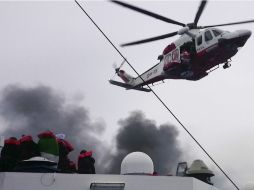 De acuerdo al fiscal de Bari, el número de rescatados del ferry es de 427 personas. AP / ARCHIVO