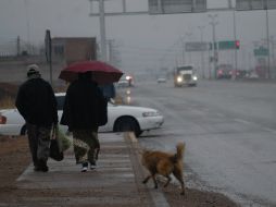 El SMN informa que las lluvias serán sobre estados del del norte, noreste, centro y oriente del territorio mexicano. NTX / ARCHIVO