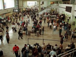 Los vuelos afectados provenían de Cancún, Tampico, Veracruz, Zacatecas, Guadalajara, Manzanillo, Puerto Vallarta y Campeche. NTX / ARCHIVO