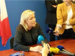 La presidenta del FN, Marine Le Pen, está convencida de que llegará a la segunda vuelta de las elecciones presidenciales. TWITTER / @MLP_officiel