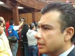 El legislador michoacano Fidel Calderón Torreblanca está ligado a la corriente que encabeza René Bejarano. TWITTER / ‏@LEGISLADORESPRD