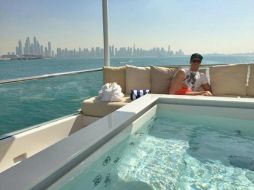 CR7 se encuentra en el espectacular Atlantis The Palm, uno de los mejores hoteles del mundo ubicado en Dubai. TWITTER / @Cristiano