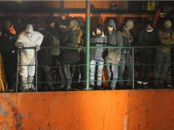 Las autoridades italianas fueron alertadas por una llamada hecha por uno de los inmigrantes a bordo. AFP / ARCHIVO