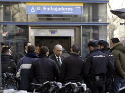 En conferencia, el ministro del Interior informa que el detenido recibe tratamiento psiquiátrico desde 2013. EFE / A. Martín