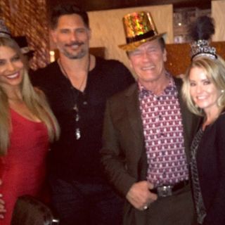 Sofía Vergara y su prometido conviven con Arnold Schwarzenegger