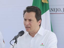 Emilio Lozoya inaugura las operaciones del ducto de Salina Cruz, el cual requirió una inversión de 200 MDD. EL INFORMADOR / ARCHIVO