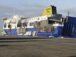 Al interior de la nave no se ha encontrado nada, aunque aún  hay zonas inaccesibles. AP / A. Calanni
