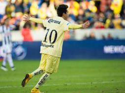 Israel Dávalos hizo anotación al minuto 70. TWITTER / @CF_America