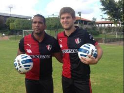 El atacante ecuatoriaano Christian Suárez y el central argentino Walter Kannemann debutarán como rojinegros. TWITTER / @atlasfc