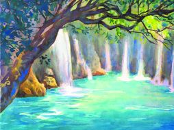 Permite apreciar dos pozas naturales de agua azul y cristalina. EL INFORMADOR /