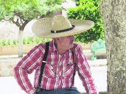 Aquí me he estado sentado, nos dijo el charro. EL INFORMADOR / P. Fernández