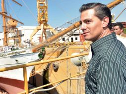 Enrique Peña Nieto enfatiza que se une a la exigencia de justicia para los ciudadanos. NTX / ESPECIAL