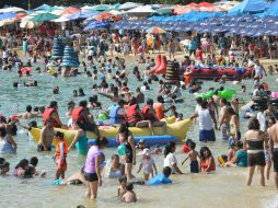 Más de 430 mil turistas llegan a las tres zonas hoteleras: Diamante, Dorada y Tradicional. NTX / ESPECIAL