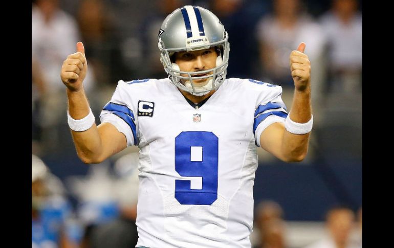 Tony Romo lanzó dos pases de touchdown. AFP / T. Pennington