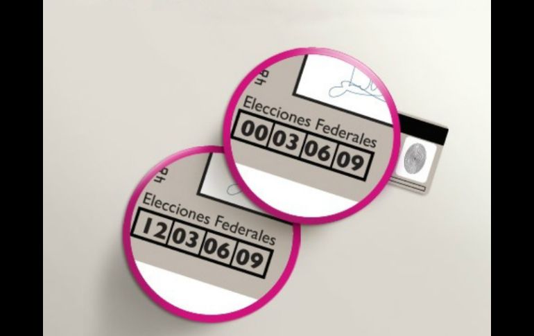 El Estado de México, Distrito Federal, Puebla y Veracruz son las entidades con mayor número de credenciales ''09 y 12'' a reemplazar. ESPECIAL / www.ine.mx