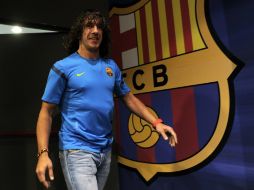Carles Puyol anunció a través de Facebook su desvinculación con la entidad blaugrana. AFP / L. Gene