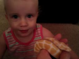 Las niñas son las encargadas de dar a conocer el cuidado, alimentación y convivencia con estos animales en los videos. YOUTUBE / SnakeHuntersTV