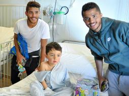 Los hermanos cumplieron con la tradicional visita del Submarino Amarillo. ESPECIAL / http://www.villarrealcf.es/