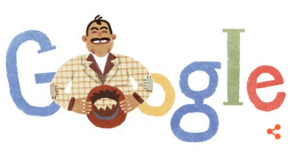 Gaspar Henaine Pérez falleció en la Ciudad de México en septiembre de 2011; hoy lo recuerdan con un ''doodle''. ESPECIAL / google.com.mx