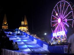 En Guadalajara, la rampa con nieve fue la más demandada con 190 mil usuarios. EL INFORMADOR / ARCHIVO